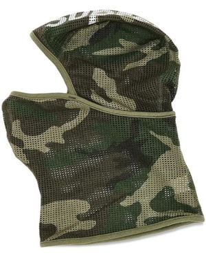 Supreme Mesh Camouflage Balaclava - グリーン