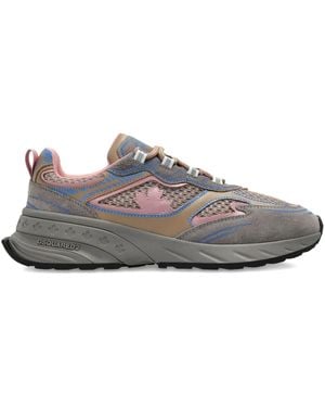 DSquared² Zapatillas Sprinter De Ante Y Piel - Gris