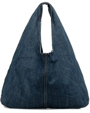 Levi's Emerson Schultertasche Aus Denim - Blau