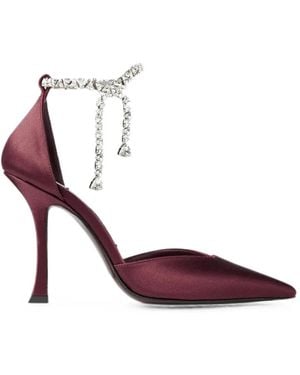 Jimmy Choo Stevie 100 Pumps - Purple