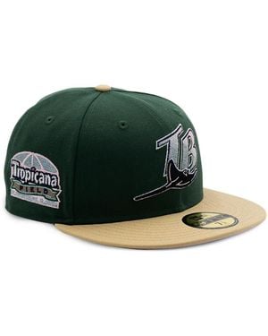 KTZ 59Fifty Tampa Bay Rays Cap - Green