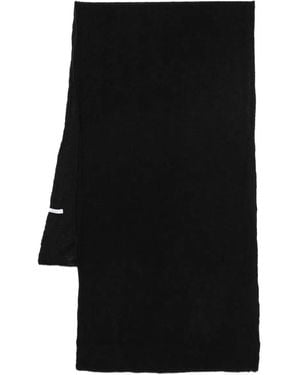 Botto Giuseppe Cashmere-Blend Scarf - Black