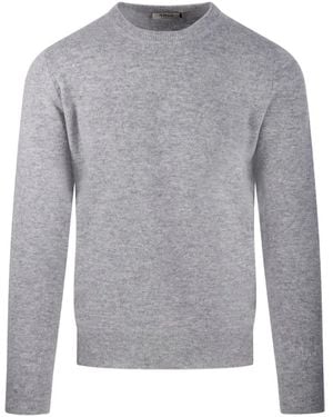 Altea Crew-Neck Cashmere Sweater - Grey