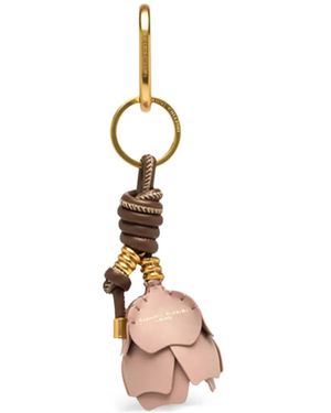 Gianni Chiarini Portachiavi Con Fiore - Bianco