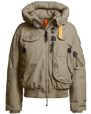 Parajumpers Gobi Down-Filled Hooded Bomber Jacket - Green