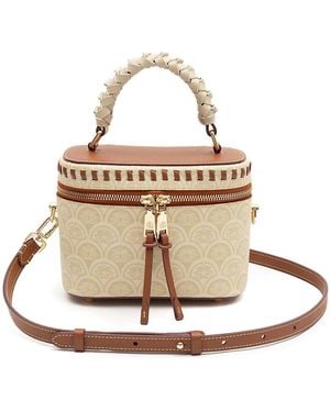 Isla Sirena Schultertasche aus Canvas - Mettallic
