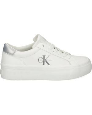 Calvin Klein プラットフォームスニーカー - ホワイト