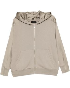 Undercover Panelled Zip-Up Hoodie - Natural
