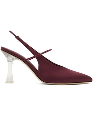 STUDIO AMELIA 90Mm Mignon Slingback Court Shoes - Purple