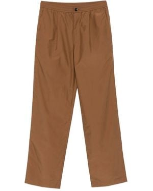 Theory プリーツ パンツ - ブラウン