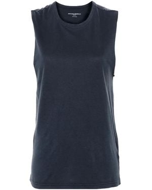 Officine Generale Crew-Neck Tank Top - Blue