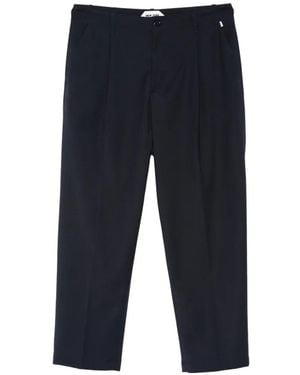 NEW YORK RESIDENT Andrew Pleated Trousers - Blue