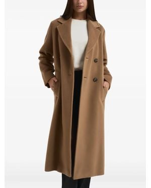 Weekend by Maxmara Zuzolo Double-Breasted Coat - Brown