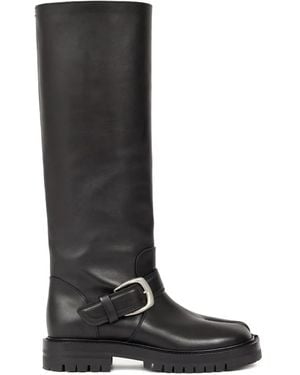 Maison Margiela Tabi County Knee Boots - Black