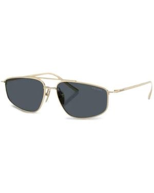 Prada Pilot-Frame Sunglasses - Metallic