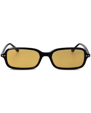 Isabel Marant Rectangle-Frame Sunglasses - Metallic