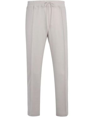 Eleventy Drawstring Track Trousers - Grey