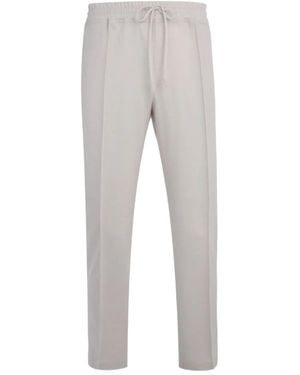 Eleventy Drawstring Track Trousers - Grey