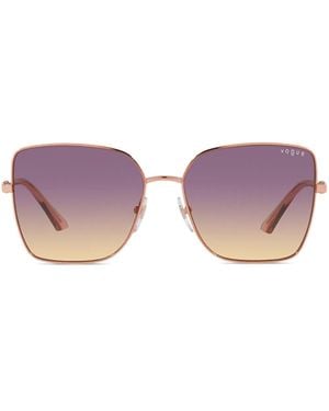 Vogue Eyewear Oversize-Frame Sunglasses - Purple