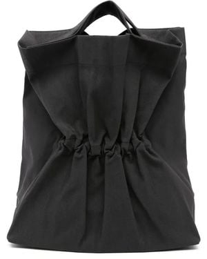 Issey Miyake Drawn And Pressed Tote Bag - Black