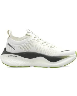 EA7 Nitro Wave Running Trainers - White