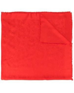 Shanghai Tang Bird Pattern Shawl - Red