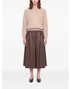Brunello Cucinelli Pull À Manches Raglan - Marron