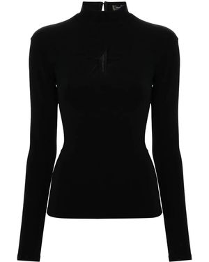 Mugler Star Top - Black