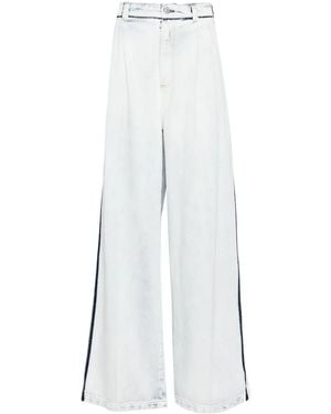 Maison Margiela Memory Of Wide-Leg Jeans - White