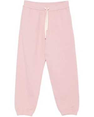 Jil Sander ドローストリング トラックパンツ - ピンク
