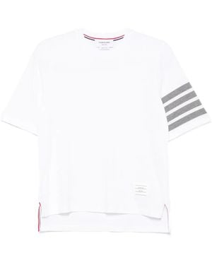 Thom Browne Katoenen T -shirt - Wit
