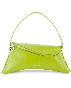Samsøe & Samsøe Sadandy Leather Shoulder Bag - Green