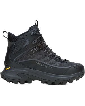 Merrell Lace-Up Hiking Boots - Black