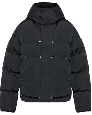DSquared² フーデッド パデッドジャケット - ブルー