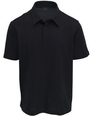Brioni ショートスリーブ ポロシャツ - ブラック