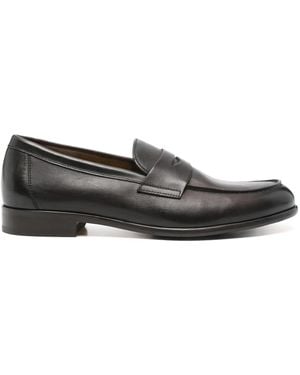 Doucal's Leather Loafers - Grey