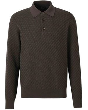 Brioni ポロセーター - グレー