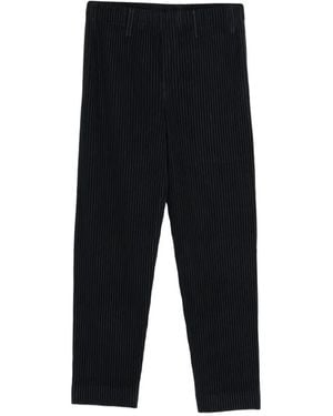Homme Plissé Issey Miyake Pleated Trousers - Black