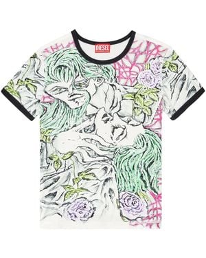 DIESEL T-Uncutie T-Shirt - Green
