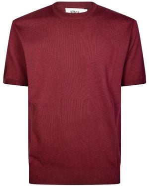 Altea Round-Neck T-Shirt - Red