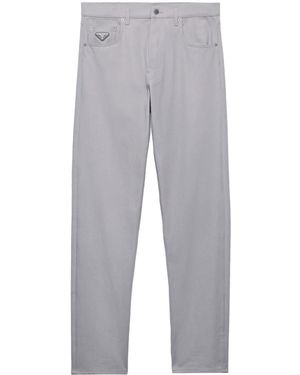 Prada Low-Rise Jeans - Grey