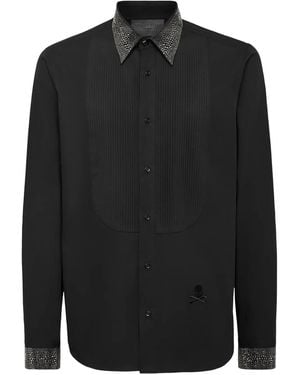 Philipp Plein Tie Shirt - Black