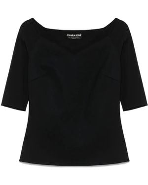 La Petite Robe Di Chiara Boni Haut Saffron - Noir