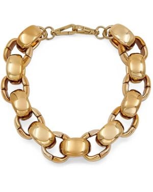 Essentiel Antwerp Kurve Chunky-Chain Necklace - Metallic