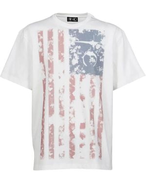 THUG CLUB T-Shirt À Patch Logo - Blanc