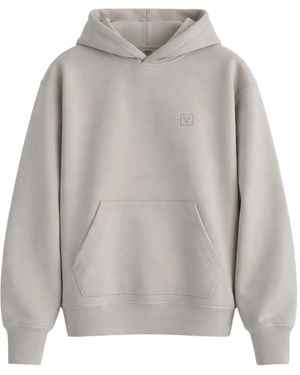 Woc Logo-Detail Hoodie - Gray