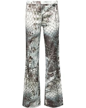 DIESEL P-Maevy Flared Pants - Gray