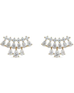 ダイヤモンドピアス anita ko ピアス Anita Ko ハート ダイヤモンド ピアス 18Kローズゴールド ゴールドトーン FARFETCH JP