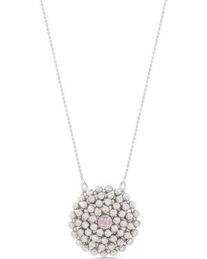 Officina Bernardi 18Kt Medium Mimosa Sapphire Necklace - White