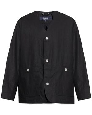 Comme des Garçons シングルジャケット - ブラック
